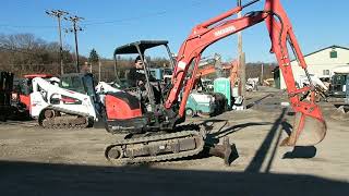 2013 KUBOTA KX91-3S2 Mini Excavator For Sale