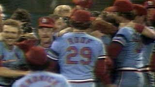 NLCS Gm3: Cardinals win 1982 NL Pennant