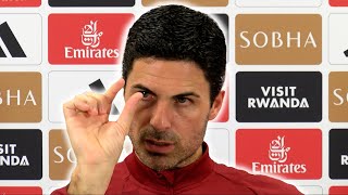 'Referee used COMMON SENSE for Gabriel handball!' | Mikel Arteta EMBARGO | Arsenal v Aston Villa