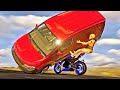 Rollover and Car Crashes #01 [BeamNG.Drive]