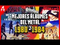 MEJORES ÁLBUMES DE METAL DE 1980 A 1984