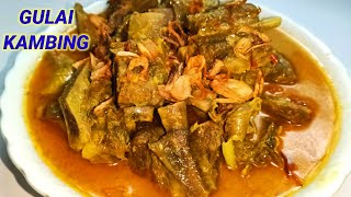 RESEP DAN CARA MASAK GULAI KAMBING || Enak Empuk Dan Tidak  Bau Prengus