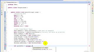 12 Advanced Java tutorial Wrapper Classes