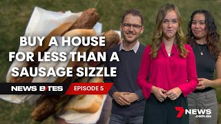 Expensive sausage sizzles, cheap houses, and sleep premonitions | News Bites Episode 5