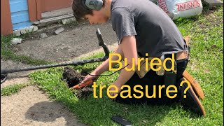 We find treasure! Metal detecting and new products for the shop!