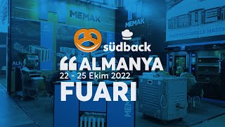 Memak Makine - Südback Almanya / Stuttgart Fuarı