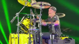 Lars doing his stuff in Amsterdam #metallica #72seasons #larsulrich