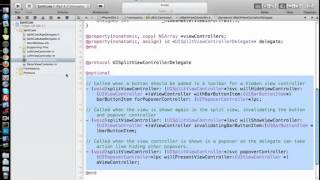 UISplitView Controller _ UIPopoverView Controller