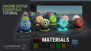 Materials - UNIGINE Editor 2 Essentials