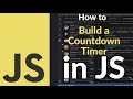 How to Build a Countdown Timer with JavaScript | Real-Time Timer Project with DOM & setInterval