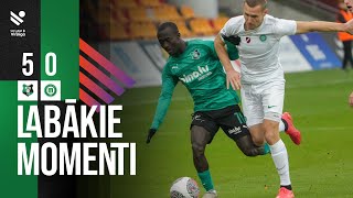 36. kārta: FK Auda 5:0 FK Metta (Labākie momenti)