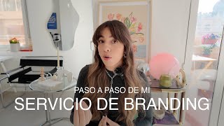 Mi servicio de branding PASO A PASO (te cuento mi proceso y estructura!)