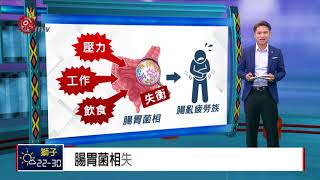 工作超時.職場壓力 腸胃菌相失衡重要原因 2018-05-29 IPCF-TITV 原文會 原視新聞