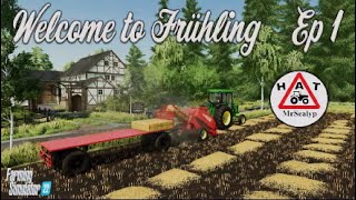 FS22 | WELCOME to Frühling | Ep 1 | H.A.T. | Farming Simulator 22 PS5 Let’s Play.