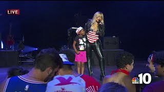 #July4thPhilly: Bebe Rexha Performs "Call You Mine" | NBC10 Philadelphia