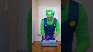 Sneaky Luigi tricked Mario and screwed up #shorts #mario #supermario