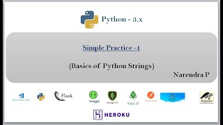 Simple Practice -1 on Python Strings count() method