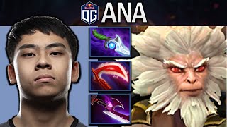 OG.ANA SMURF MONKEY KING WITH 23 KILLS \u0026 DESO - DOTA 2 PRO GAMEPLAY