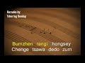 rangi gawai menchung lyrical video non vocal @bhutaneseskaraokesong