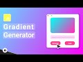 Random Gradient Generator using JavaScript | Create Your Own Gradient Generator 😊