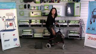 How To Assemble Nova Medical Traveler 3-Wheel Rolling Walker?