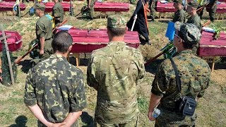 Під Запоріжжям поховали 57 невідомих бійців