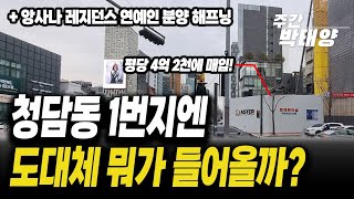 평당 4억2천! 청담동 1번지 사업진행 소식 (+연예인 앙사나 레지던스 분양계약 해프닝) [주간 박태양 12월 1주호]