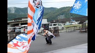 なかとさもん×ひとひら 2022.7.16 フラフパフォーマンス in 道の駅なかとさ