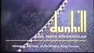 Iklan Dunhill Malaysia - Arti Falsafah Tas \u0026 Parfum (1995) @ TV1, TV2, \u0026 TV3 Malaysia