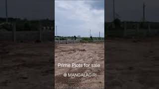 INVEST TODAY  PRIME PLOTS IN A BOOMING AREA.bరాజధాని రాజమార్గమున రాచరికపు హంగులతో  @mangalagiri