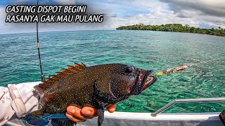 SPERTI GAK MAU PULANG !! Surganya Mancing Casting Dikarang Dangkal Ada Disini ikannya Buanyak banget