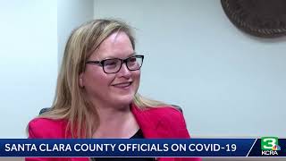 Santa Clara County health officials give update on COVID-19 response