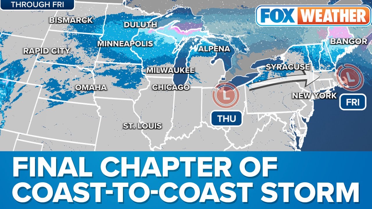 More Than Half-Million Without Power As Coast-to-Coast Storm Shifts ...