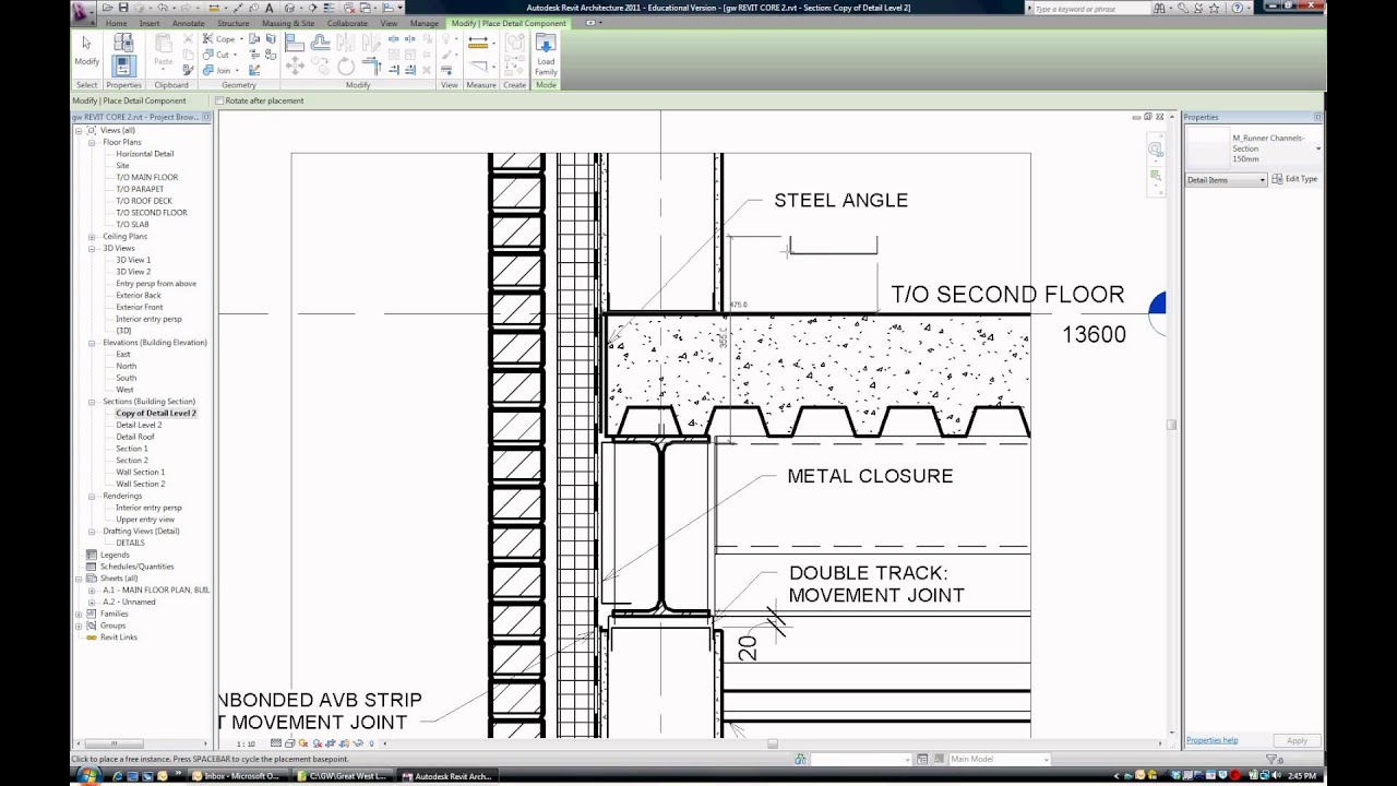 Revit Architectural Drawings