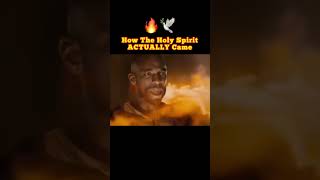 How The Holy Spirit ACTUALLY Came On Pentecost 🔥🕊️ #shorts #youtube #holyspirit #bible #jesus #fyp