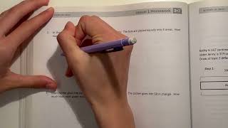 Eureka Math Grade 3 Module 7 Lesson 1 Homework | #mathwithaubrey #answers