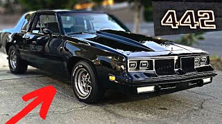 MURDERED OUT 442 CUTLASS - The Most UNDERRATED Muscle Car of ALL TIME!