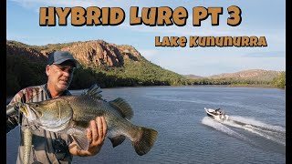 Casting handmade Hybrid Swimbaits Lake Kununurra