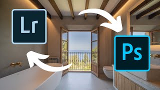 How I edit HDR Real Estate Photos in Lightroom and Photoshop | Full process (IN REAL TIME)