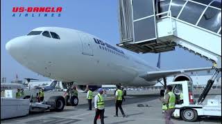 US-Bangla Airlines Airbus A330 First Demonstration Flight to Chattogram