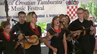 US and Croatian National Anthems on Tamburitza