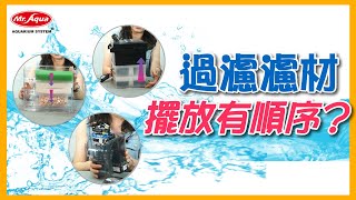 【NaNa12】新手養魚 /怎麼擺放過濾濾材/濾材更換時間