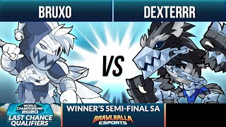 Bruxo vs Dexterrr - Winner's Semi-Final - BCX Last Chance Qualifier 2020 - 1v1 SA