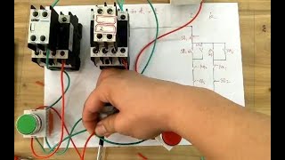 电工知识：双重互锁正反转控制电路，接线讲解