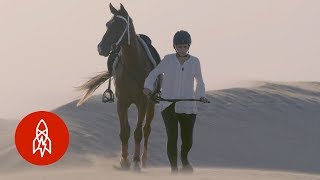 The Endurance Horse Rider of Dubai