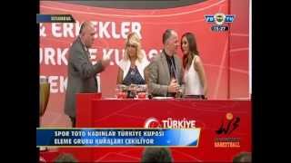 23 Ağustos 2013 Spor Toto Kadınlar Türkiye Kupası Eleme Grubu Kura Çekimi