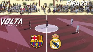 FIFA 23 VOLTA | Barcelona vs Real Madrid | El Clasico 2023 | PS5 Gameplay [4K 60FPS]