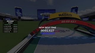 Trackmania. RMC Free 0010. MY FIRST WORLD RECORD