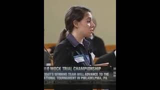 2010 Ohio Mock Trial - Objection #shorts #mocktrial #law #lawyer