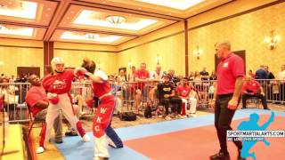 2015 WKC World Championships Finals Womens Light Contact UK v USA 2